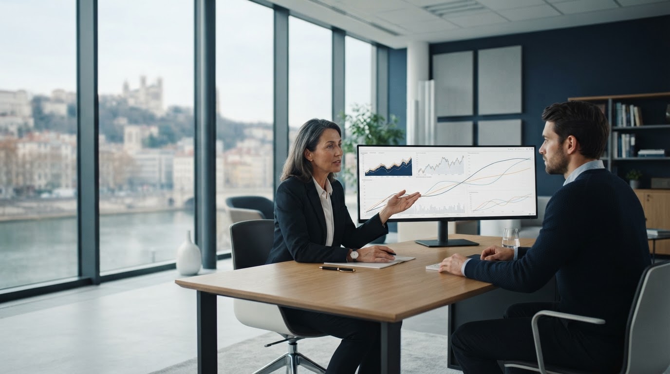 Finary Simulateur — interface d'analyse de données financières et de gestion du risque